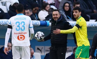 法甲第17轮爆出大冷门，排名第17的南特逆转击败排名第3的马赛