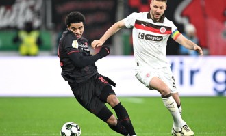 随着圣保利0-3，德国杯四强率先诞生一席：德甲第6昂首晋级