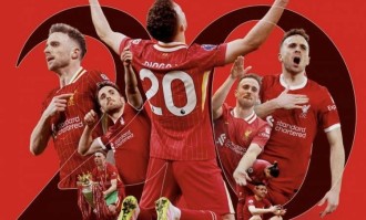 利物浦官方：在与毕巴比赛日特刊的封面上，特别地向若塔致敬