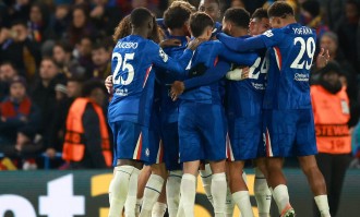 （外代二线）足球——欧冠联赛：切尔西胜巴萨